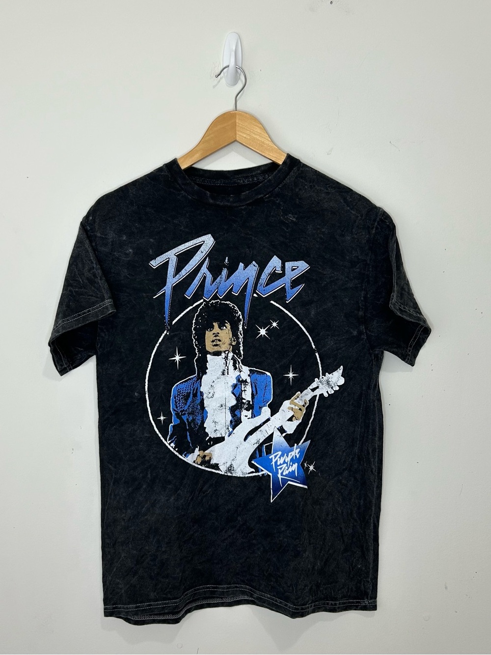 Prince Official Estate Approved Black Graphic T-Shirt, Size M